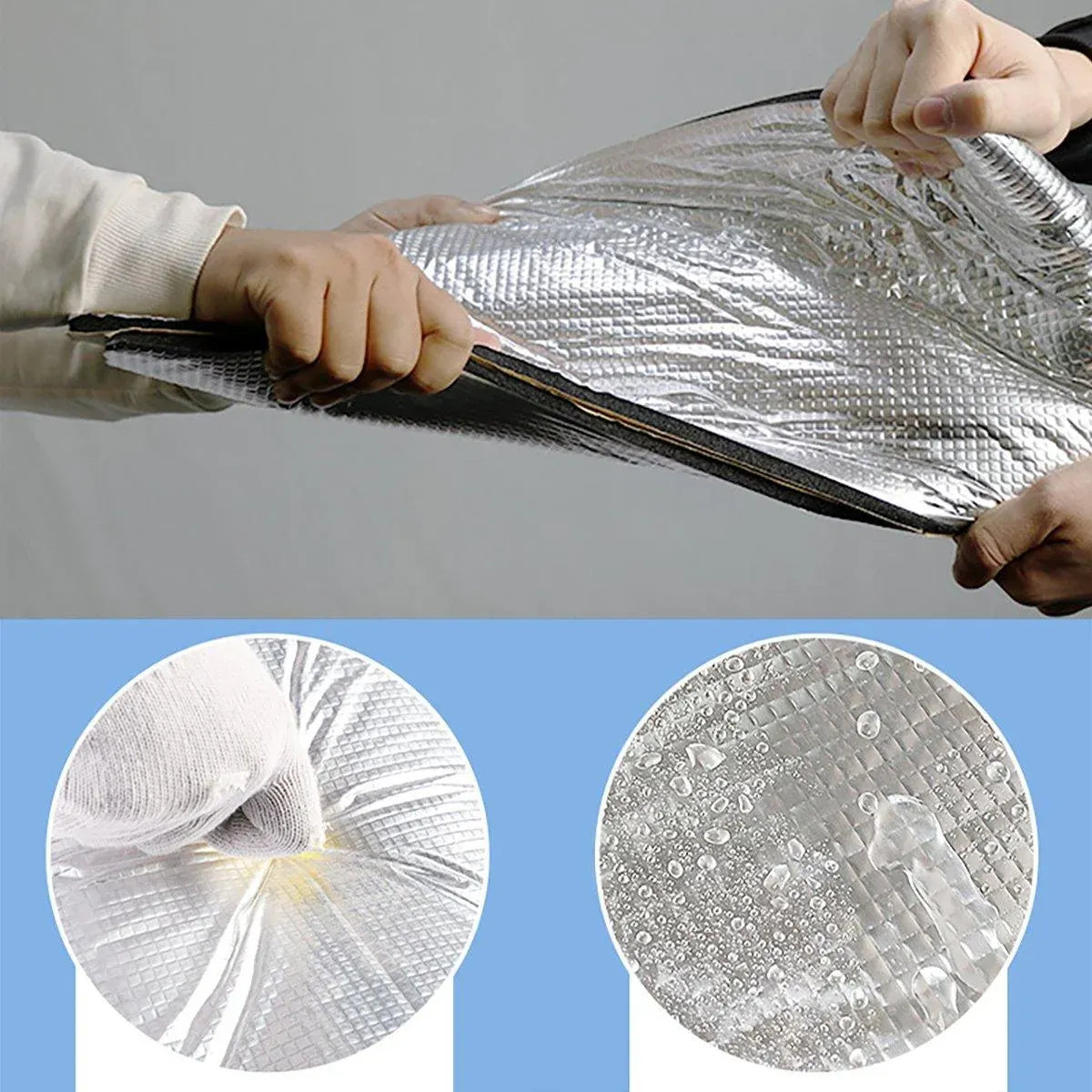 Aluminum Foil Insulation Board Fireproof Heat Resistant Roof Panel