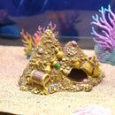 Aquarium Decoration Pineapple House Hideout Treasure Chest Fish Tank Ornament