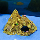 Aquarium Decoration Pineapple House Hideout Treasure Chest Fish Tank Ornament