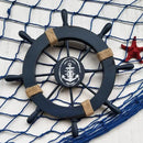 27cm Hanging Wooden Rudder Decorative Ornament Wall Decor Beach Home Decor