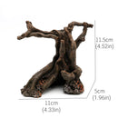 Aquarium Decor Artificial Resin Driftwood Craft Realistic Fish Tank Ornament