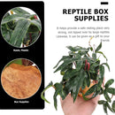 Artificial Plants Green Simulation Foliage for Pet Habitat Decoration Ornament
