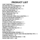 420PCS Cake Turntable Decorating Kit Tools For Baking Cake Decoration Supplies