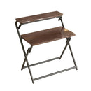 Portable Folding Desk Table X-Shaped Stable for Home Office Study