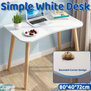 Rectangular Desktop Computer Desk Office Table Sturdy Space-Saving Home Office