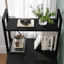 Minimalist Home Computer Desk with Shelves Study Workstation