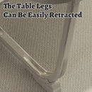 Folding Bed Desk Small Table Student Dorm Study Lazy Bedroom Floor Homework Desk