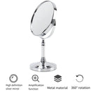 5x Magnifying HD Desktop Vanity Mirror Cosmetic Mirror for Makeup Grooming