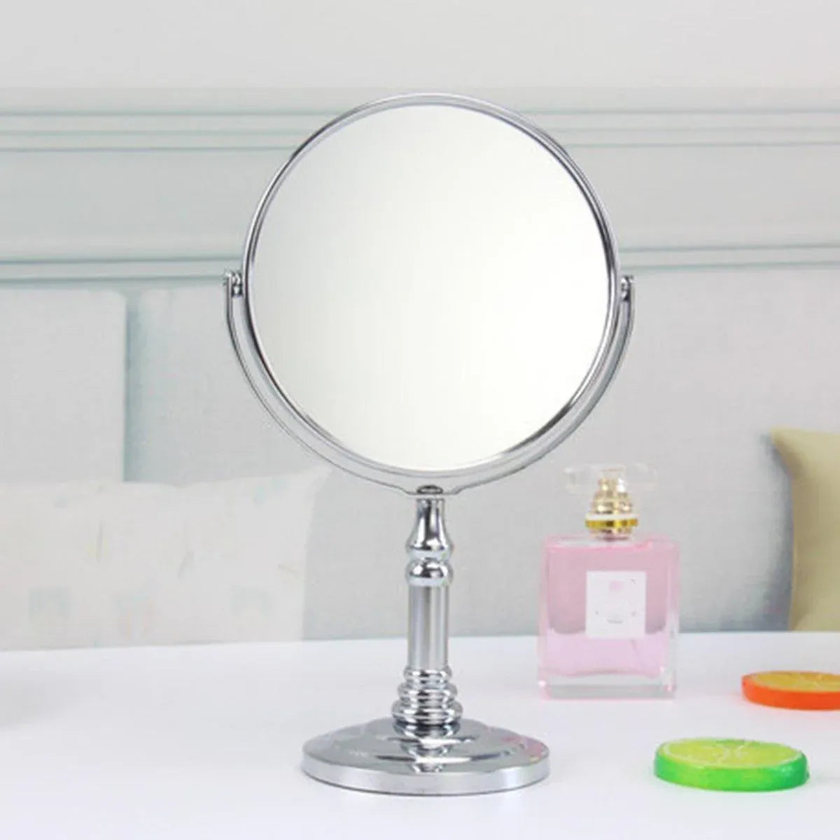 5x Magnifying HD Desktop Vanity Mirror Cosmetic Mirror for Makeup Grooming
