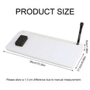 Desktop Whiteboard with Storage Tempered Glass Board for Office
