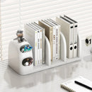 Desktop Book Stand With Storage Box Organizer For Study Reading Office Table