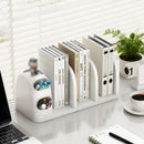 Desktop Book Stand With Storage Box Organizer For Study Reading Office Table