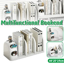 Desktop Book Stand With Storage Box Organizer For Study Reading Office Table