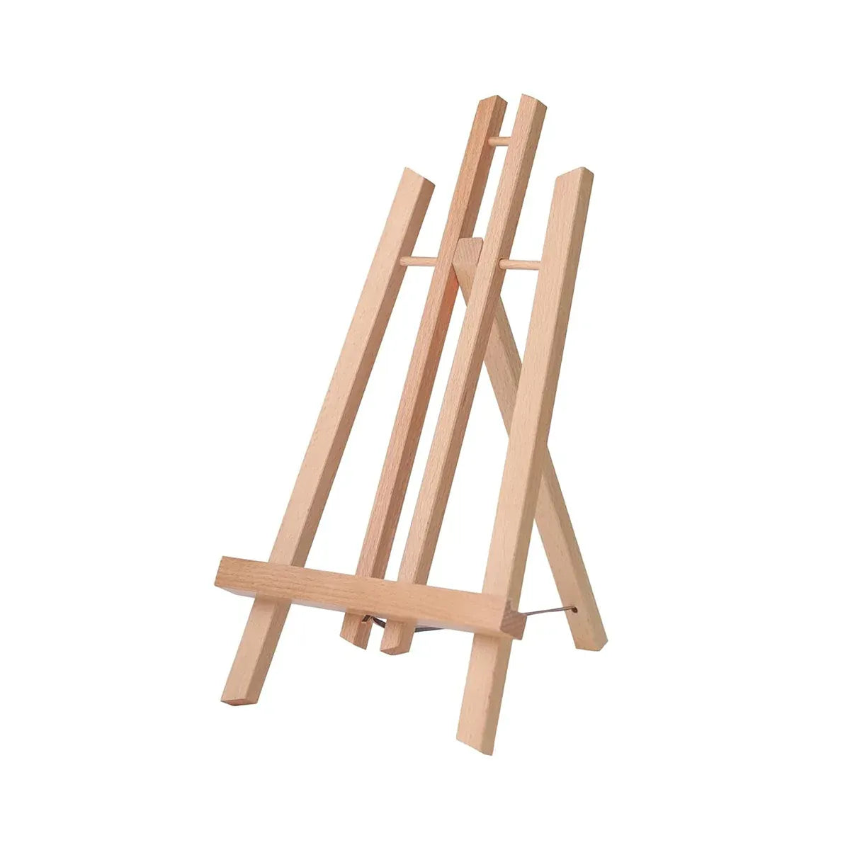 Tabletop Solid Wood Easel Adjustable Height Foldable for Art Sketch Oil Painting - 40cm