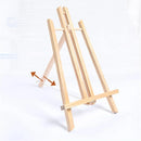 Tabletop Solid Wood Easel Adjustable Height Foldable for Art Sketch Oil Painting - 40cm