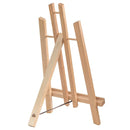 Tabletop Solid Wood Easel Adjustable Height Foldable for Art Sketch Oil Painting - 40cm