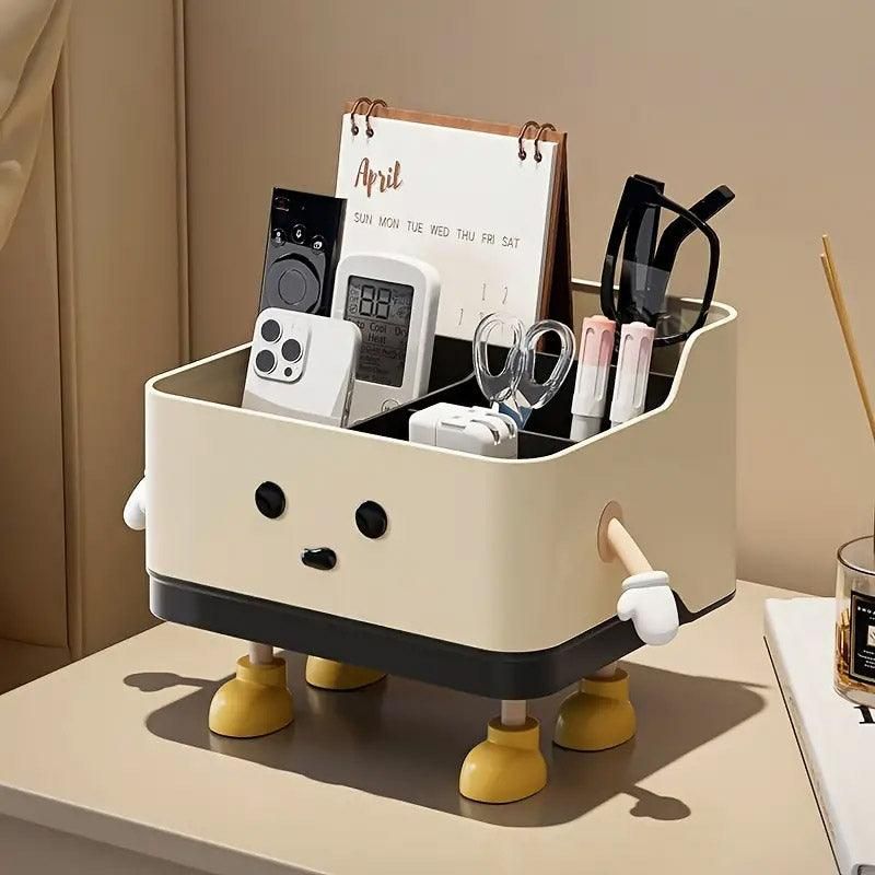 Desktop Organizer Storage Box Household Clutter Compartmentalized Container - Sitting