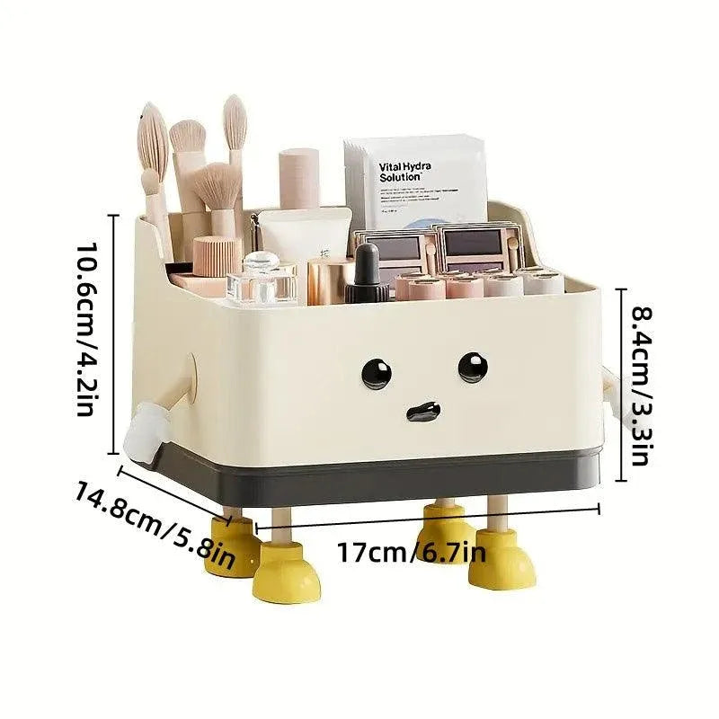 Desktop Organizer Storage Box Household Clutter Compartmentalized Container - Sitting