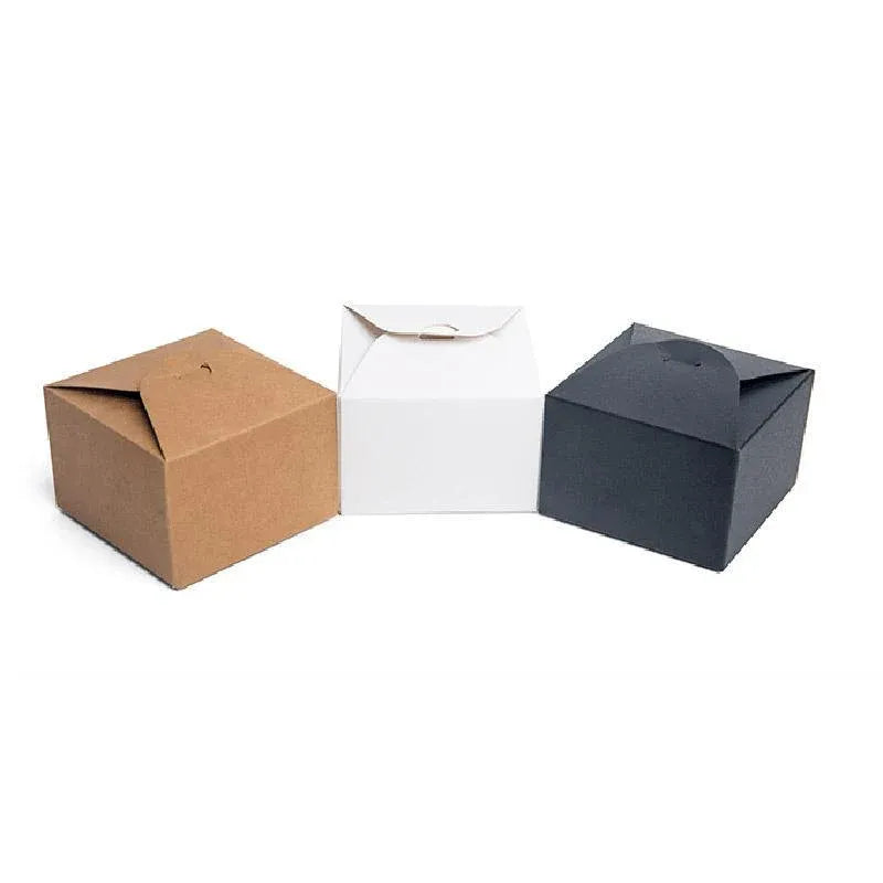 Premium Bakery Boxes: Elegant & Durable Cake Packaging - Multi-Color Options - Kraft