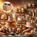 Premium Bakery Boxes: Elegant & Durable Cake Packaging - Multi-Color Options - Kraft