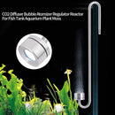 Stainless Steel Aquarium CO2 Diffuser Carbon Dioxide Atomizer Grass Tank Bubbler - 40cm