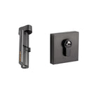 Room Door Lock Modern Style Black Bedroom Door Handle Interior Light Luxury