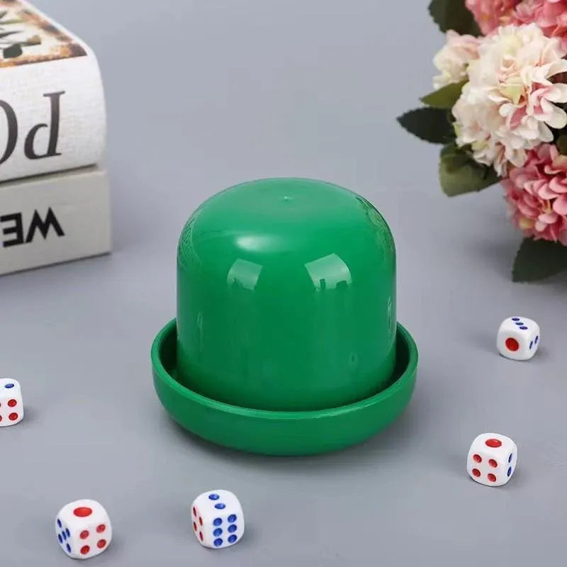 4PCS Dice Cup Set with Trays and Dice for Party Tabletop Board Games