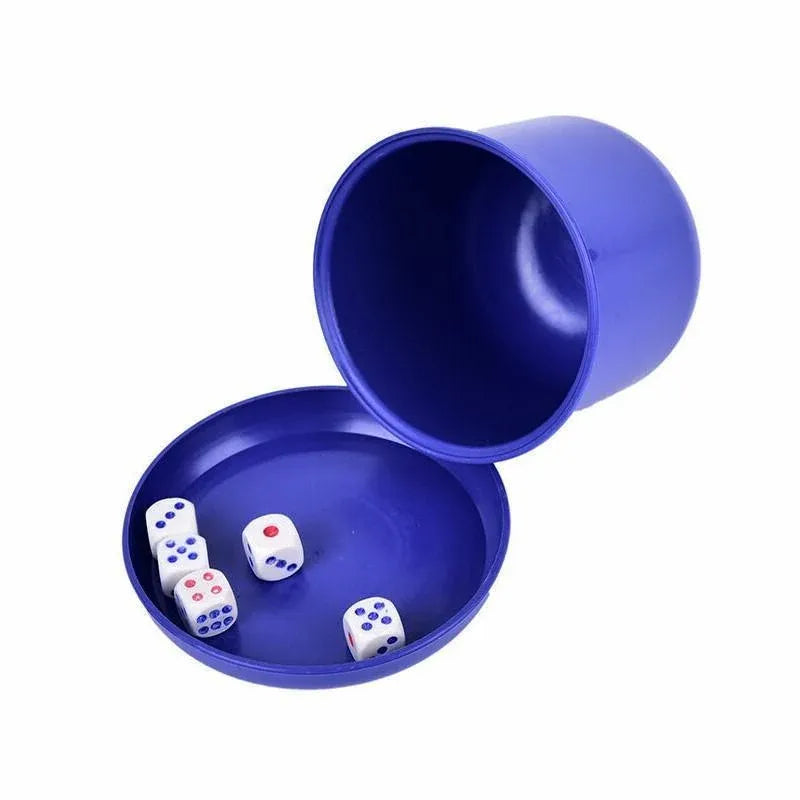 4PCS Dice Cup Set with Trays and Dice for Party Tabletop Board Games