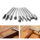 10Pcs Tungsten Steel Carbide 6mm Rotary Burr Set for Die Grinder