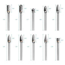 10Pcs Tungsten Steel Carbide 6mm Rotary Burr Set for Die Grinder