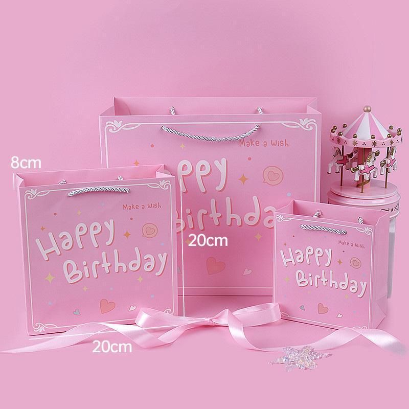 25x Creative Cartoon Animal Gift Bags Cute Birthday Party Favors Tote Paper Bags - Dinosaur-Paradise-25pcs-M