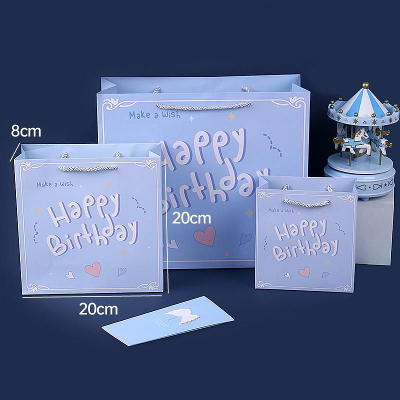 25x Creative Cartoon Animal Gift Bags Cute Birthday Party Favors Tote Paper Bags - Dinosaur-Paradise-25pcs-M
