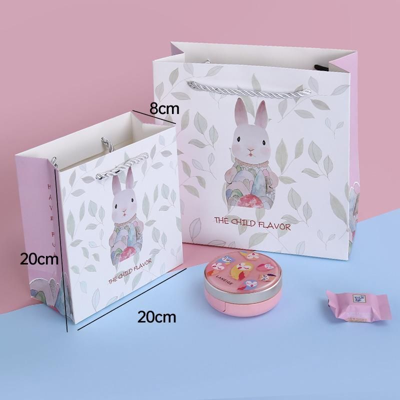 25x Creative Cartoon Animal Gift Bags Cute Birthday Party Favors Tote Paper Bags - Dinosaur-Paradise-25pcs-M