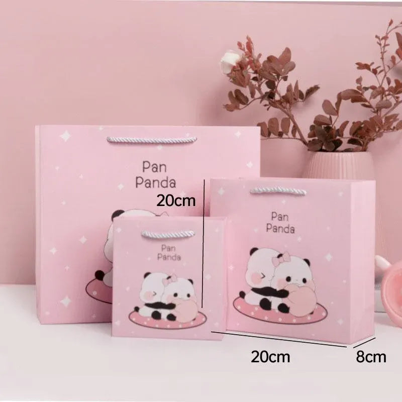 25x Creative Cartoon Animal Gift Bags Cute Birthday Party Favors Tote Paper Bags - Dinosaur-Paradise-25pcs-M