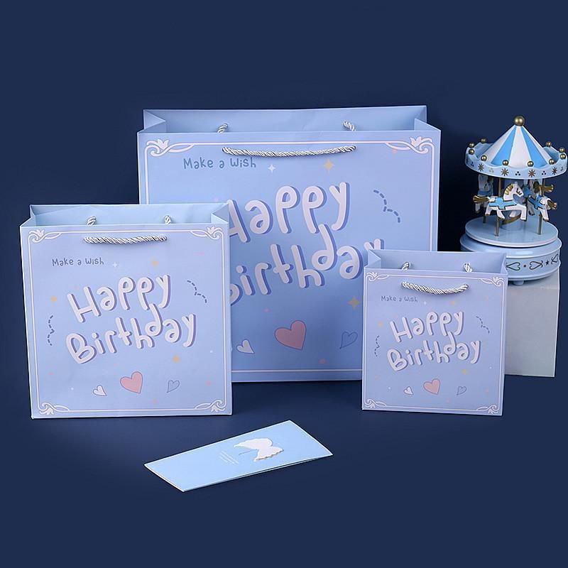 25x Creative Cartoon Animal Gift Bags Cute Birthday Party Favors Tote Paper Bags - Dinosaur-Paradise-25pcs-M