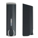 Hotel Wall Mounted Soap Dispenser Bathroom Shampoo Shower Gel Hand Soap Box - Black-Double