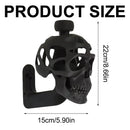 3D Skull Helmet Display Stand Wall Mounted Motorcycle Helmet Rack Holder Display