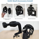 3D Skull Helmet Display Stand Wall Mounted Motorcycle Helmet Rack Holder Display