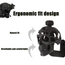 3D Skull Helmet Display Stand Wall Mounted Motorcycle Helmet Rack Holder Display