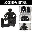 3D Skull Helmet Display Stand Wall Mounted Motorcycle Helmet Rack Holder Display