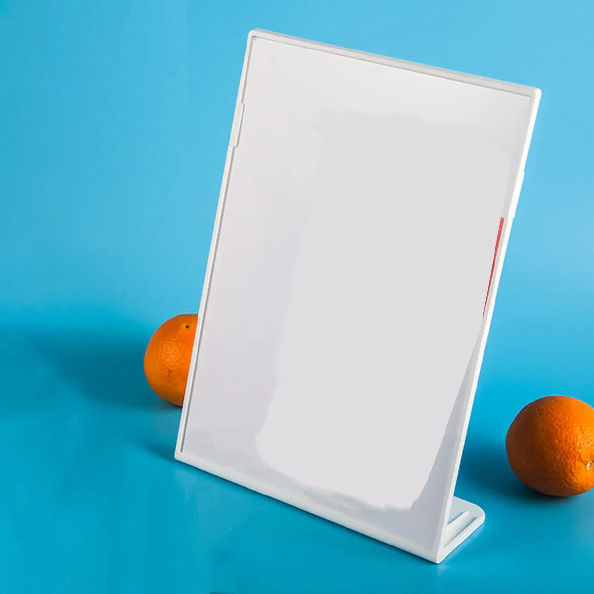 4PCS A4 Desktop Display Stand Holder 21.7x31cm Durable for Menu Price Sign Card