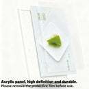 4PCS A4 Desktop Display Stand Holder 21.7x31cm Durable for Menu Price Sign Card