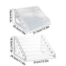 6/7 Layer Nail Polish Storage Box Multi Layer Clear Display Rack Organizer Stand - 6-Tier