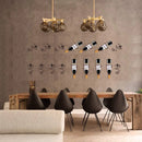 6pcs Metal Wine Rack Holder Wine Bottle Stand Cabinet Wall Mounted Home Display