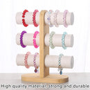 Three Tier Jewellery Display Stand Bracelet Storage Rack Desktop Bracelet Holder