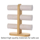 Three Tier Jewellery Display Stand Bracelet Storage Rack Desktop Bracelet Holder