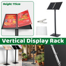 Restaurant Menu Display Stand Durable for Cafe Bar Shop Counter Display Holder