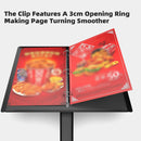 Restaurant Menu Display Stand Durable for Cafe Bar Shop Counter Display Holder
