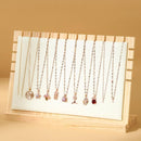 Jewellery Display Rack Necklace Hanging Organiser Jewellery Storage Rack Stand - Black