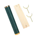Wooden Bracelet Display Stand Single Tier Watch Bangle Holder Organizer Jewelry - Green